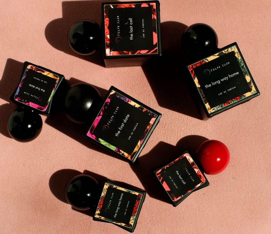 Season 1 - The last call, the first date, the first date. Tulpa Club perfume bottles. Episodic Perfumery.